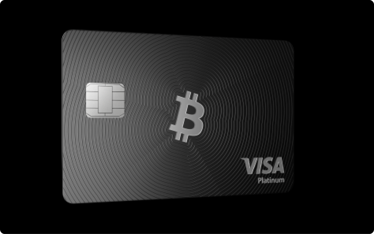 A Bitcoin KAST card