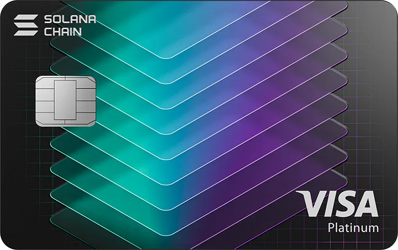 A Solana Chain KAST card